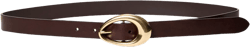 PERENNIAL SOLID BRASS LEATHER BELT