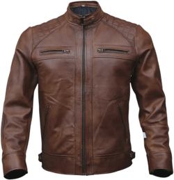SweetbrotherPk Racer Men Leather Jacket Black Brown Biker Genuine Sheep skin Leather