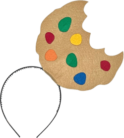 Rainbow Chip Cookie headband birthday party favors supplies Halloween Costume kid children child children adult baby toddler headpiece