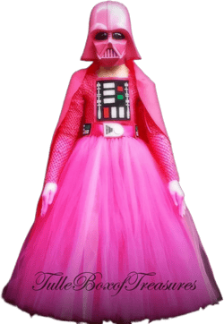 Pink Evil Lord Tutu Costume (without gloves)/Halloween/Dress up Clothes/Birthday Gift/Princess Dress/Princess Costume/Birthday Party/Villain