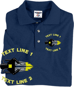Firefighter Rescue Jaws Extrication Tool Embroidered Polo Shirt  #176
