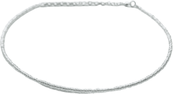 Clear bead necklace, clear seed bead necklace, glass bead necklace, crystal bead necklace, clear beaded choker, dainty beaded necklace