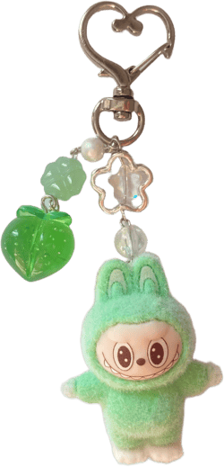 Labubu Mini Keychains phone charm labubu bag charms