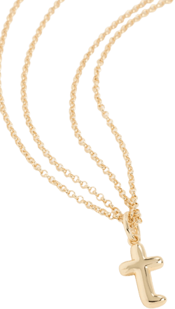 The Puffy Initial Necklace