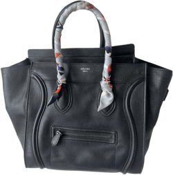 Luggage leather handbag