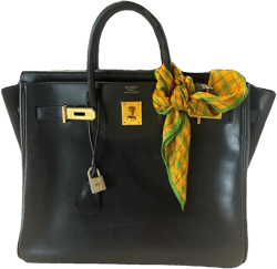 Birkin 30 leather handbag