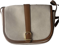 Folco leather crossbody bag