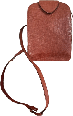 Leather crossbody bag