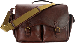 Leather satchel