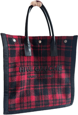 Rive Gauche wool tote
