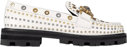 KURT GEIGER LONDON Women's Mansion Studded Loafer Flats