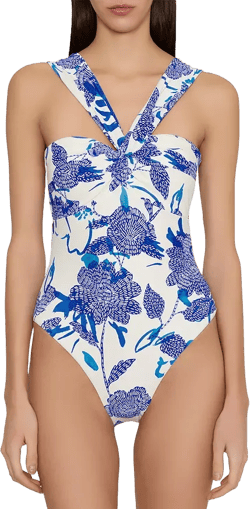 MILLY Betsy Floral Print Swimsuit