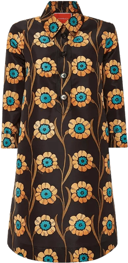 La DoubleJ Short Artemis Dress Daisychain Black