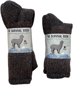 Alpaca socks, The Survival Sock, boot sock, warm socks, winter socks, Men&#39;s socks, Women&#39;s socks, unisex socks, blue socks