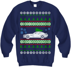 Mercedes AMG GTR Ugly Christmas Sweater  Xmas Gift Ugly Party Sweatshirt Fast sedan Holiday Party Sports Car turbo german car