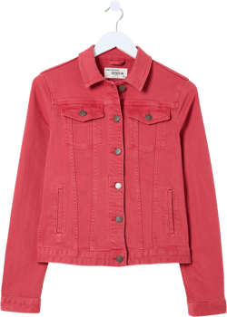 Tasha Vintage Red Denim Jacket