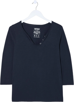 Porter Navy 100% Cotton T-Shirt