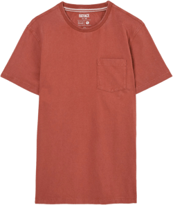 Cove Terracotta Pocket Tshirt