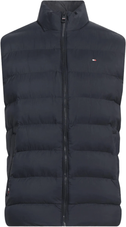 Tommy Hilfiger Men's Blue Vest Polyamide