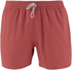 Ralph Lauren Men's Red Slim Traveler Swimsuit