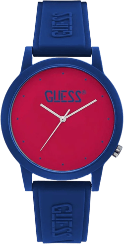 Guess Men's Blue Classic Watch