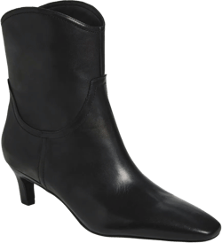 Nordstrom Women's Black Atema Kitten Heel Bootie