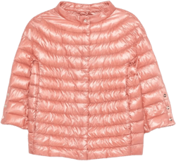 Herno Women's Pink Quilted Puffer Jacket