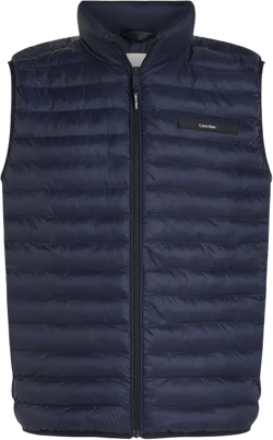 Calvin Klein Men's Blue Quilted Vest