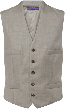 Ralph Lauren Women's Gray Jaiden Wool Vest