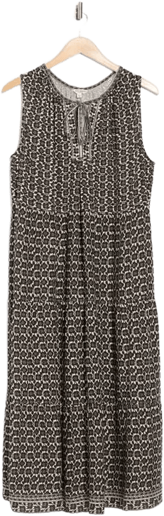 Max Studio Women's Gray Sleeveless Maxi Dress