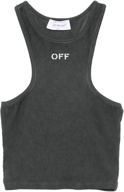 logo-embroidered rowing top