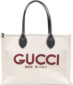 medium Gucci-print tote bag