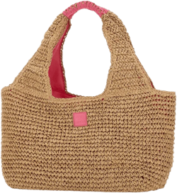 woven-straw tote bag