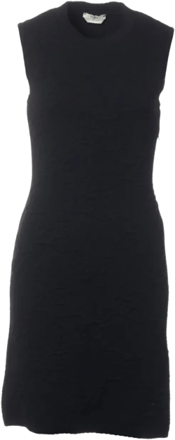 crew-neck sleeveless dress
