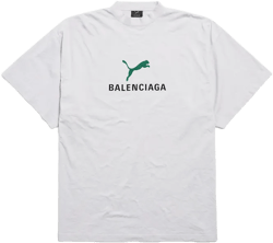 Balenciaga I Puma Oversized T-shirt in Red
