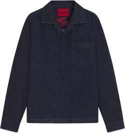button-up denim jacket