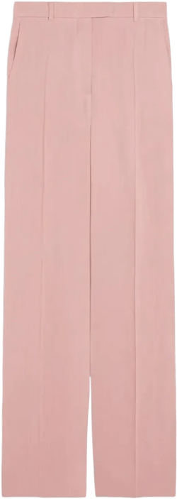 pleat-detail trousers