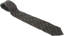 striped silk tie