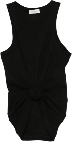 knot-detail tank top 