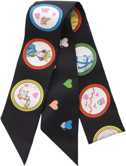 2021 Tea Time silk ribbon scarf