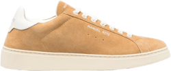 logo-print suede sneakers