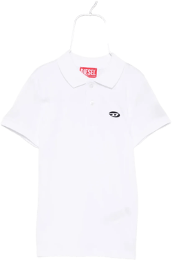logo-embroidered polo shirt