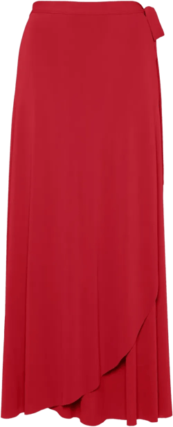 Julieta wrap-effect beach skirt