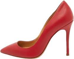 Pre-owned 100mm pointed-toe leather pumps