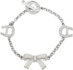 2024 pre-owned bow crystal bracelet
