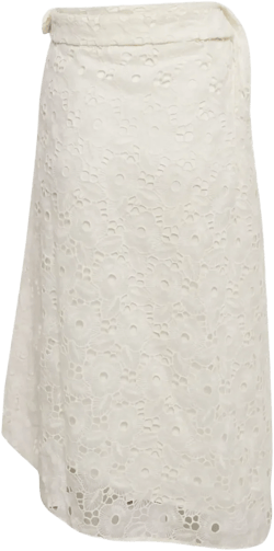 lace midi skirt