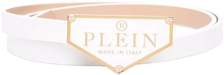 Iconic Plein leather belt 