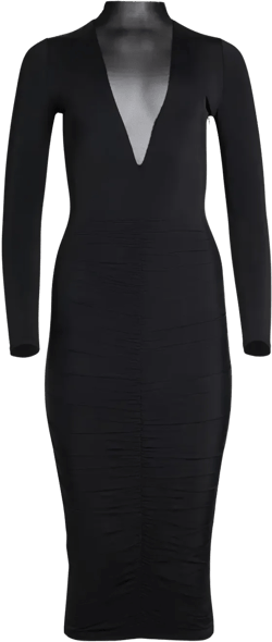Priyanka Mesh midi dress