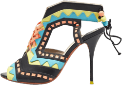 pre-owned 115mm Riko cut-out high-heel sandals