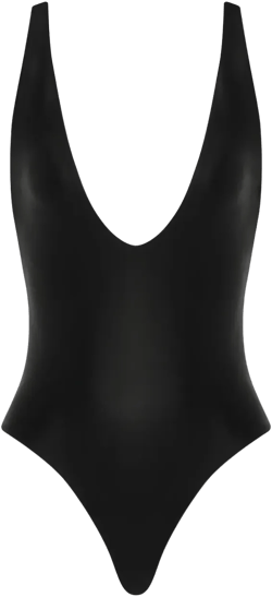 Audrey deep V-neck swimsuit